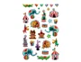 Imaginovo Pegatinas Kids Circo Goma Eva 190x105 mm con Relieve, Adhesivos Infantiles para Decorar