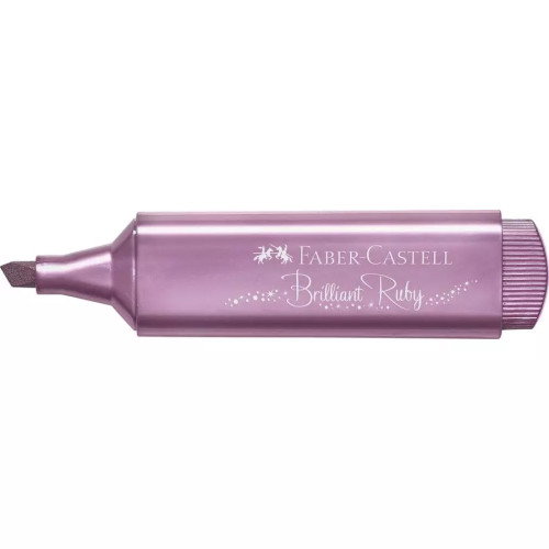 Faber-Castell Marcador Textliner 46 Metálico Rubí