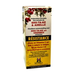 Holistica Jarabe Resistencia Shii Ta Ke con Vitamina C 150 ml - Shitake y Arándano Rojo