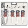 Blue Bird-Altadex Sistema de riego Aquac para macetas 3+1 conos