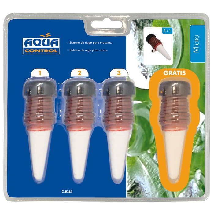 Blue Bird-Altadex Sistema de riego Aquac para macetas 3+1 conos Blue Bird-Altadex Sistema de riego Aquac para macetas 3+1 conos