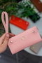 Zoozie Bags Cartera Mujer Color Polvo 100% Cuero PU Elegante y Sofisticada para Uso Diario