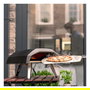 Ooni Koda 12 Horno de Pizza a Gas Negro Acero Inoxidable Hasta 500°C