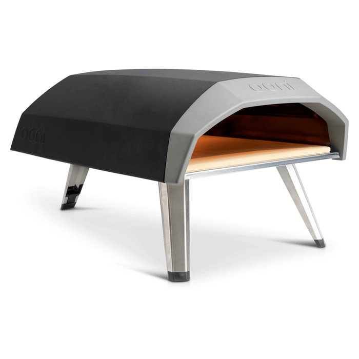 Ooni Koda 12 Horno de Pizza a Gas Negro Acero Inoxidable Hasta 500°C