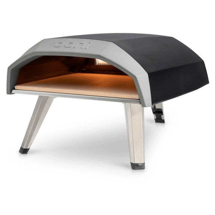 Ooni Koda 12 Horno de Pizza a Gas Negro Acero Inoxidable Hasta 500°C