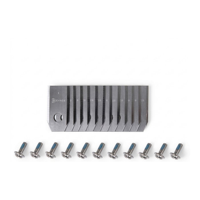 Ecovacs Ersatzmesser (VPE 12) para GOAT G1, Cuchilla cortacésped, Acero inoxidable Ecovacs Ersatzmesser (VPE 12) para GOAT G1, Cuchilla cortacésped, Acero inoxidable