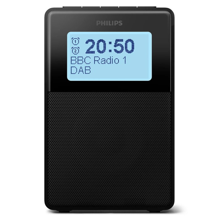 Philips TAR5100/10 Reloj despertador digital Negro