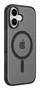 Belkin SheerForce Funda Compatible con MagSafe para Apple iPhone 17 (16 cm / 6.3") - Negro, Resistente a Golpes y Caídas