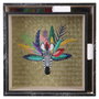 Home Deco Factory Juego 2 Estantes Exotic Sauvage Madera Estampados Tropicales