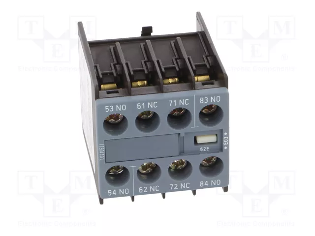 Siemens 3RH29111GA22 Bloque de contactos auxiliares 2S+2S S00 frontal con conexión de tornillo