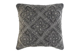 DKD Home Decor Cojin Gris Claro 50 x 50 x 15 cm (2 Unidades) Algodon Polyester