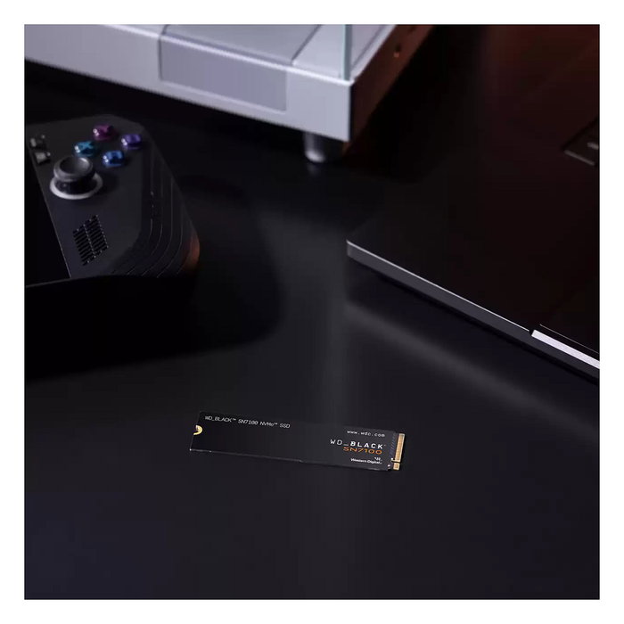 WD Black SN7100 SSD NVMe M.2 1TB PCIe 4.0 7250 MB/s, hasta 6900 MB/s escritura, 2280, garantía 5 años