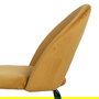 Silla Ocre Tejido-Metal Contract 49 X 60 X 81 cm (Set de 4)