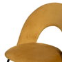 Silla Ocre Tejido-Metal Contract 49 X 60 X 81 cm (Set de 4)