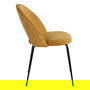 Silla Ocre Tejido-Metal Contract 49 X 60 X 81 cm (Set de 4)