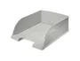 Leitz Bandeja de sobremesa Plus Jumbo, gran capacidad, color gris, 255 x 103 x 357 mm