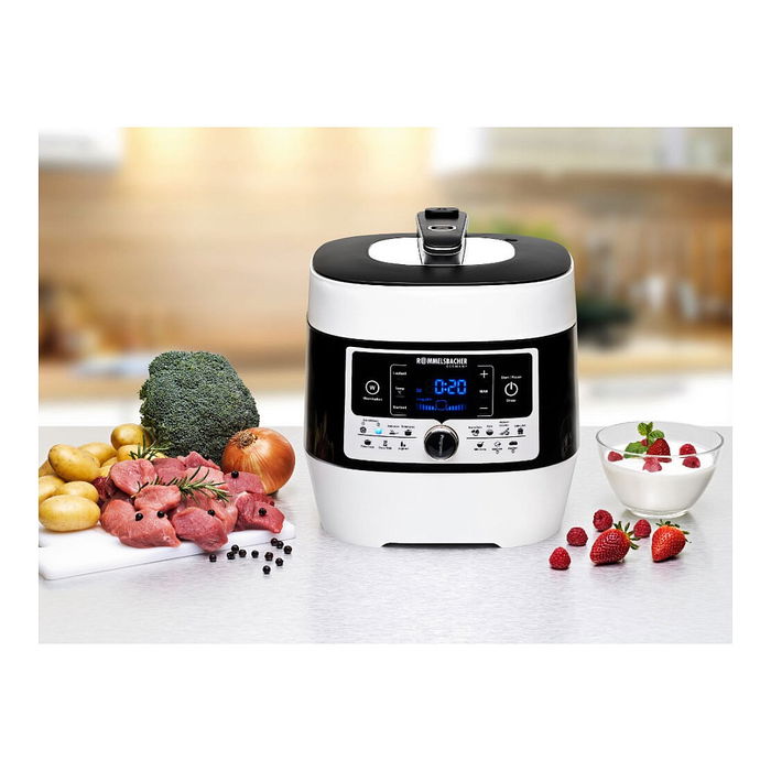 ROMMELSBACHER MD 1000 Dampfdruck-& Multikocher, 4 L, 1000 W