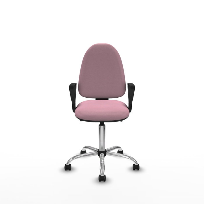 PIQUERAS Y CRESPO Silla de oficina Aýna Rosa con mecanismo Asincro