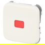 Busch-Jaeger 2CKA001731A0900 Wippe rote Kalotte *alpinweiss* Blanco Termoplástico Brillante