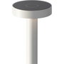 Sompex BORO White Lámpara de pie recargable con diseño de aluminio