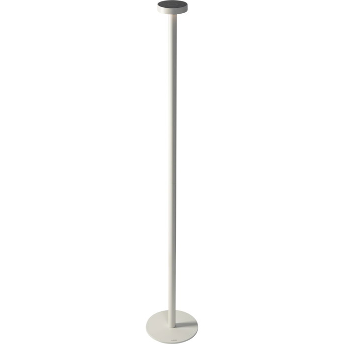 Sompex BORO White Lámpara de pie recargable con diseño de aluminio