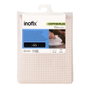 Inofix Funda Cotton Plus Nature cuadros vichy para tablas de 125 x 40 cm