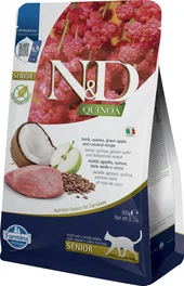 Farmina N&D Cat Quinoa Senior Cordero Alimento para Gatos 300 gr