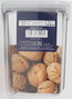 Quttin Tarro Hermetico PET 1100 ml con dimensiones 11.1 cm (ancho) x 15.3 cm (alto) x 11.2 cm (largo) (12 Unidades)