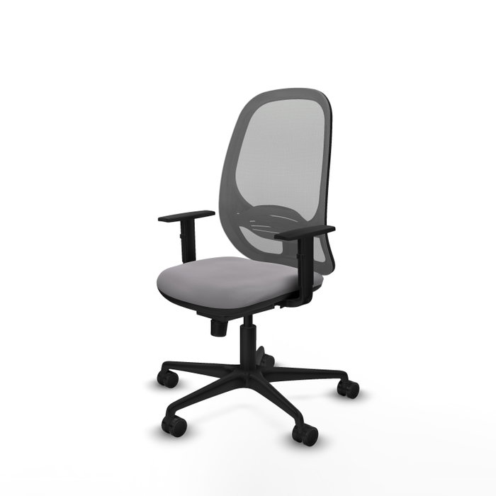 PIQUERAS Y CRESPO Silla de oficina Cilanco con mecanismo Sincro Gris