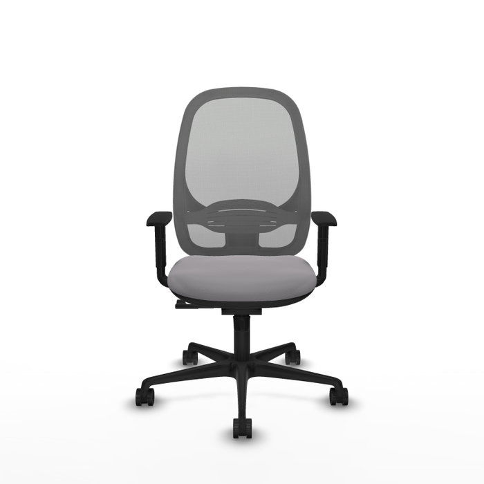 PIQUERAS Y CRESPO Silla de oficina Cilanco con mecanismo Sincro Gris