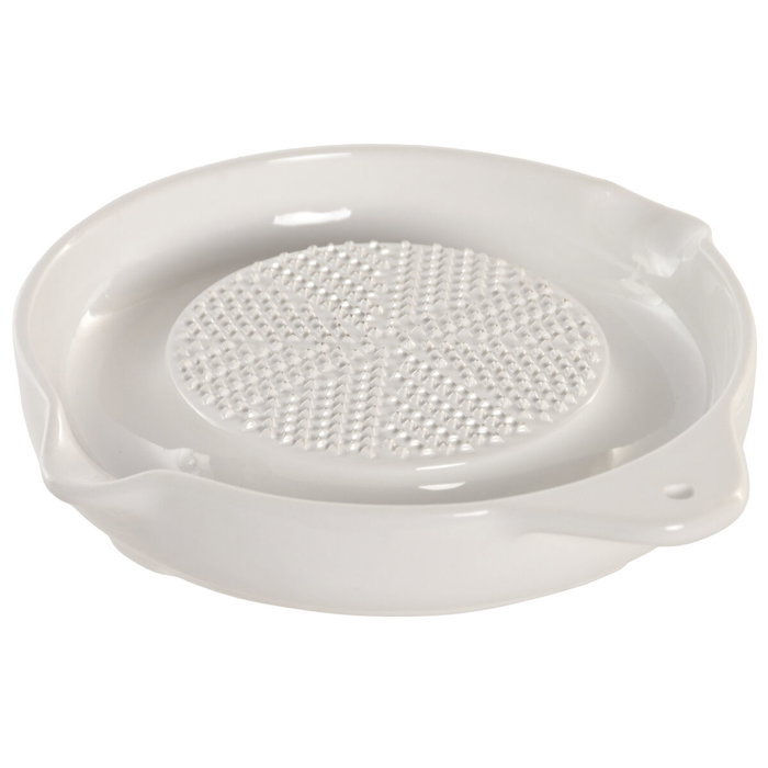 DKD Home Decor Rallador de Porcelana para Ajo Antiadherente Blanco DKD Home Decor Rallador de Porcelana para Ajo Antiadherente Blanco