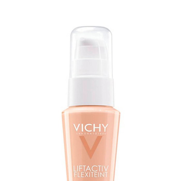 Vichy Liftactiv Flexiteint Fond de Teint Anti-Rides SPF20, Base de Maquillaje Fluido Efecto Lifting #45-Gold, 30 ml
