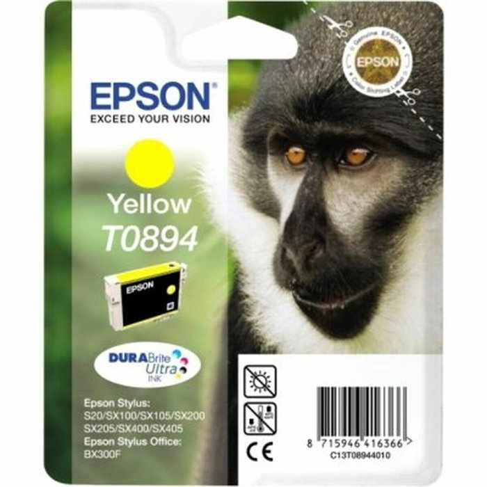 Epson Cartucho de tinta DURABrite Ultra Ink T0894 Amarillo Epson Cartucho de tinta DURABrite Ultra Ink T0894 Amarillo