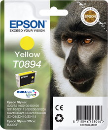 Epson Cartucho T0894 Amarillo para Stylus S20/SX105/SX205/405