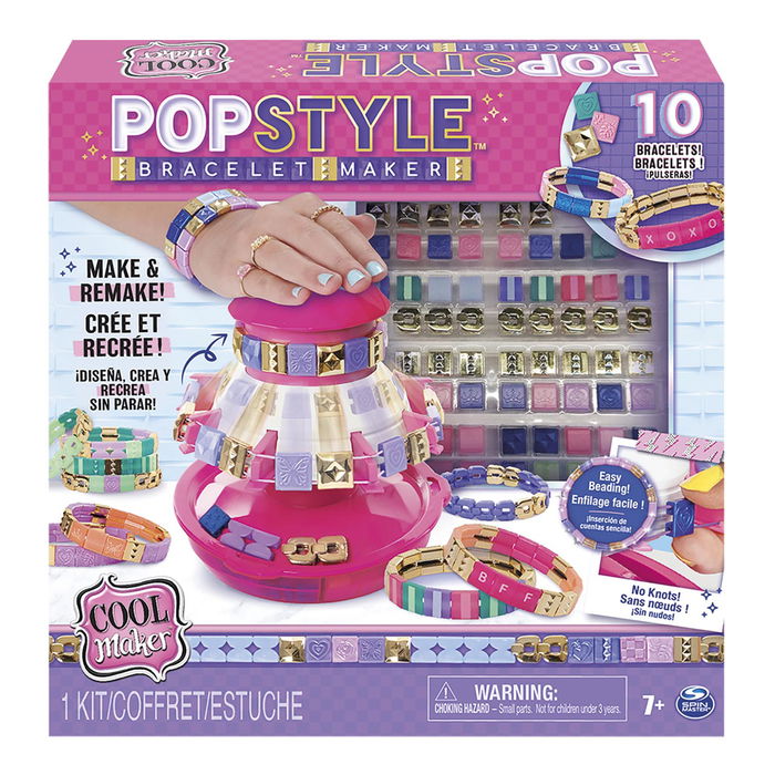 Spin Master Estudio De Pulseras Popstyle 6067289 Fácil de Hacer Pulseras con 170 Cuentas Spin Master Estudio De Pulseras Popstyle 6067289 Fácil de Hacer Pulseras con 170 Cuentas