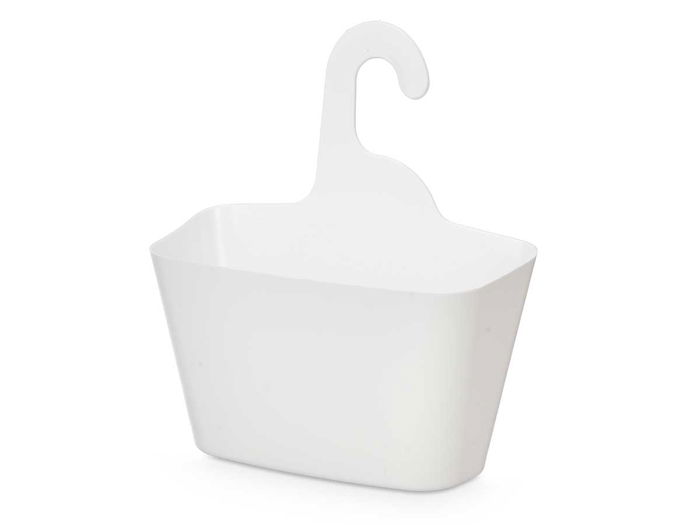 Berilo Portautensilios Ducha Blanco 28x31.5x14.5 cm (Set de 24)