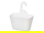 Berilo Portautensilios Ducha Blanco 28x31.5x14.5 cm (Set de 24)