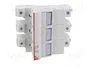 DF ELECTRIC Portafusibles PMX de 3 polos para raíl DIN 100A 690VAC