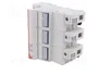 DF ELECTRIC Portafusibles PMX de 3 polos para raíl DIN 100A 690VAC