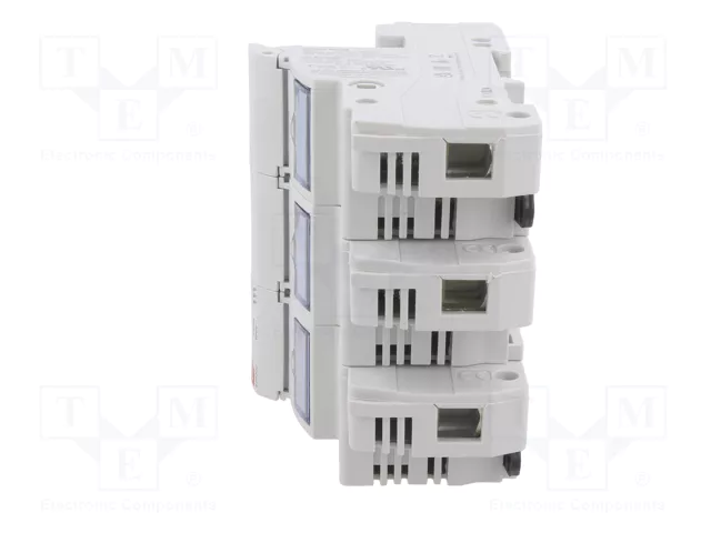 DF ELECTRIC Portafusibles PMX de 3 polos para raíl DIN 100A 690VAC DF ELECTRIC Portafusibles PMX de 3 polos para raíl DIN 100A 690VAC
