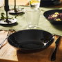 Plato Hondo Vidrio Pampille Negro Luminarc 20 cm