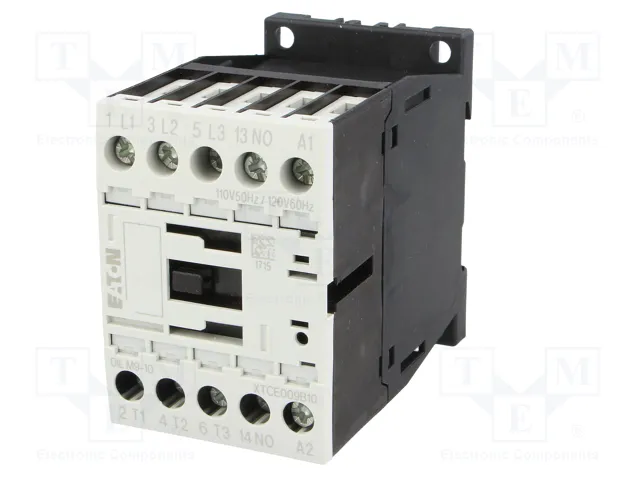 EATON ELECTRIC DILM9-10 Contactor 3-polar 9A 110VAC