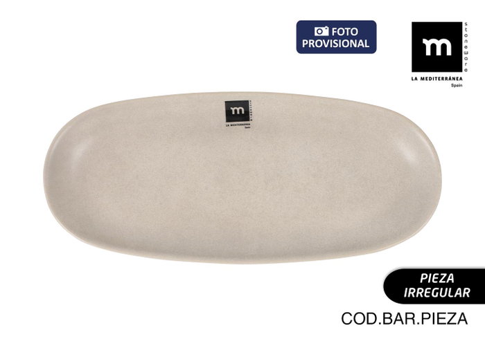 La Mediterranea Fuente Oval Alerre 30.2x13.6x2.6cm La Mediterranea Fuente Oval Alerre 30.2x13.6x2.6cm