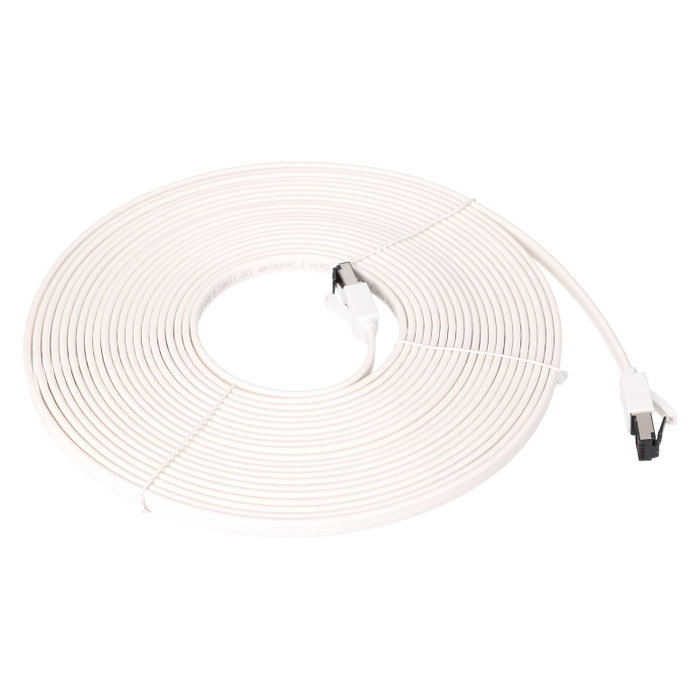 Extralink LAN Patchcord Cat.8 U/FTP 10m Blanco