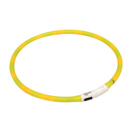 Croci Collar LED con USB Amarillo 40cm