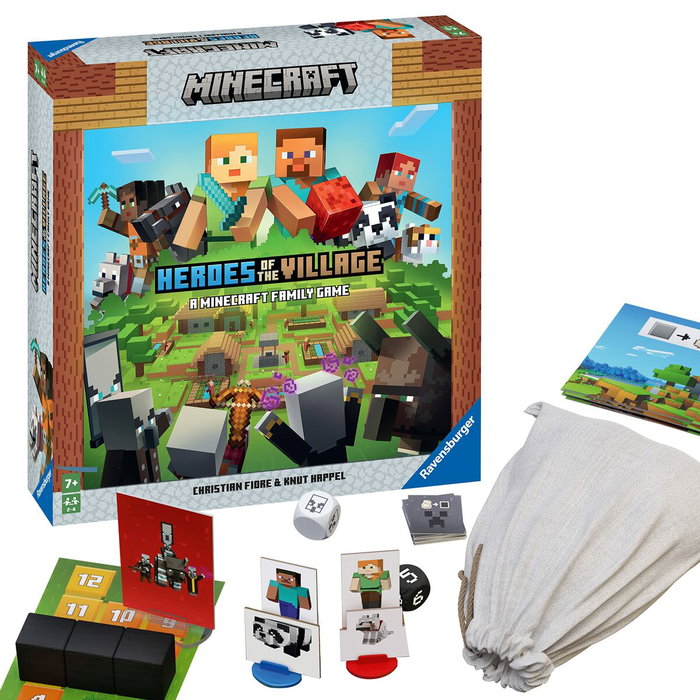 Ravensburger Minecraft héroes de la aldea