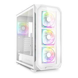 Sharkoon AK5G RGB Blanco con Cristal Templado