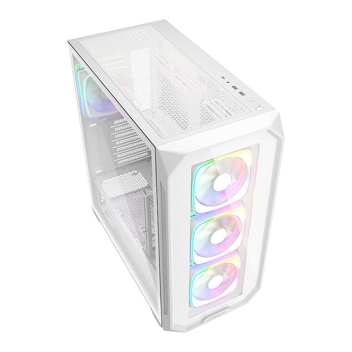 SHARKOON AK5G RGB ATX 1xGlas White Caja de PC