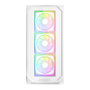 Sharkoon AK5G RGB Blanco con Cristal Templado