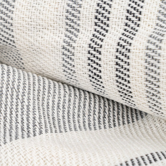 Ixia Colcha de Rayas Beige-gris Algodón 280 x 260 cm Ixia Colcha de Rayas Beige-gris Algodón 280 x 260 cm